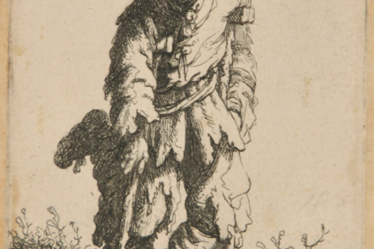 BEGGAR WITH A WOODEN LEG