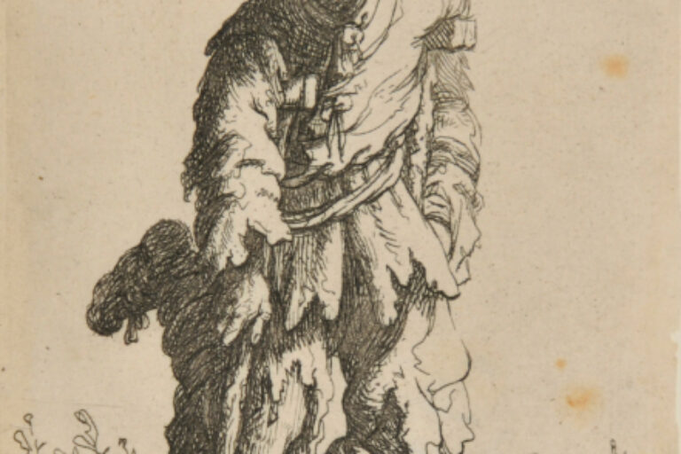 BEGGAR WITH A WOODEN LEG