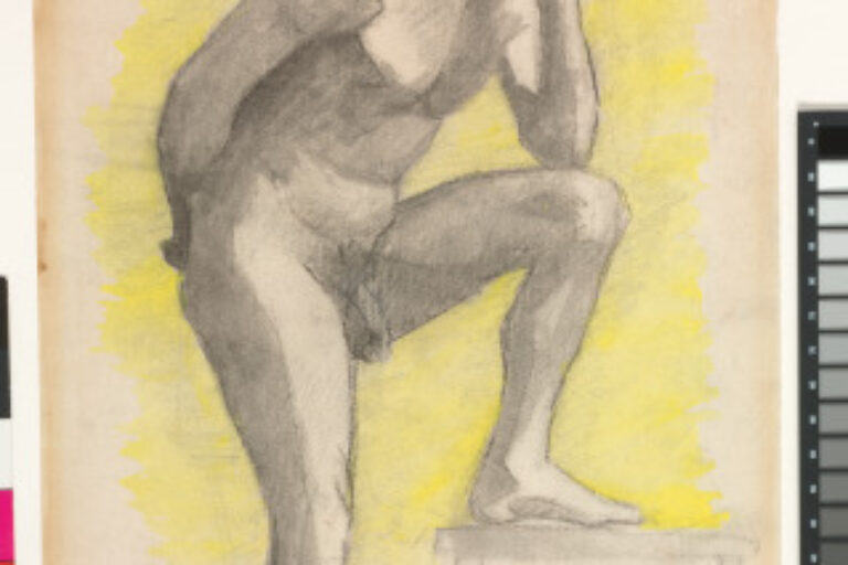 STANDING MALE NUDE