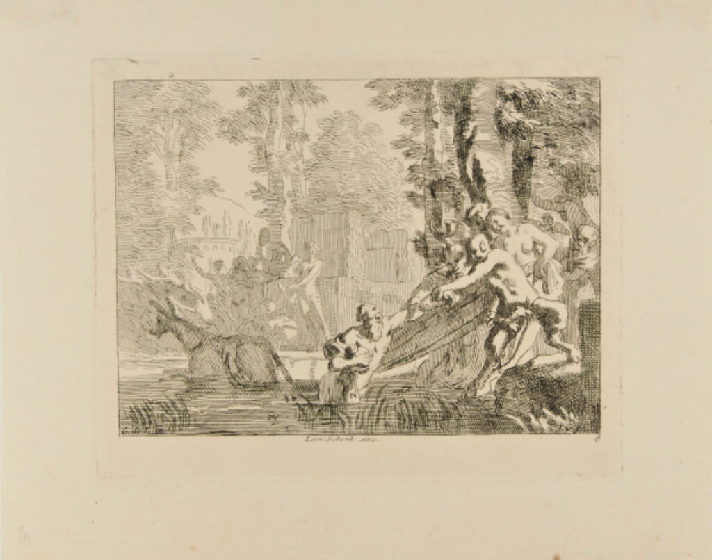 Silenus Pulled out of the Water