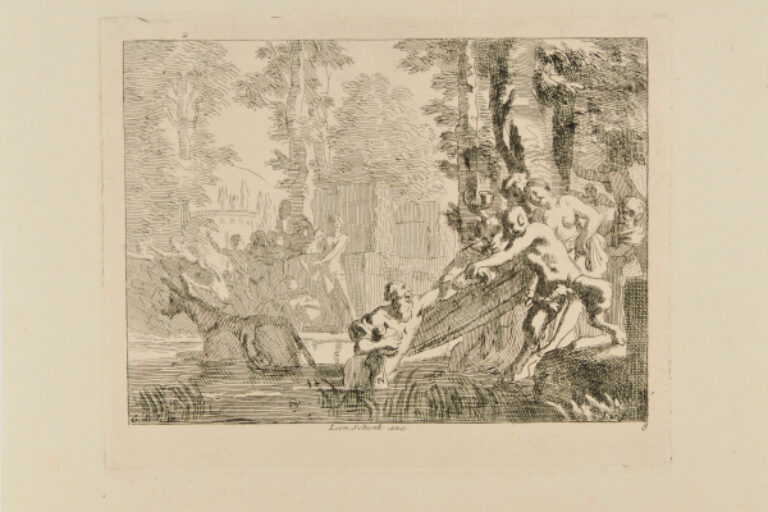 SILENUS PULLED OUT OF THE WATER