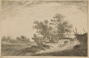 The Four Peasants on a Hillock