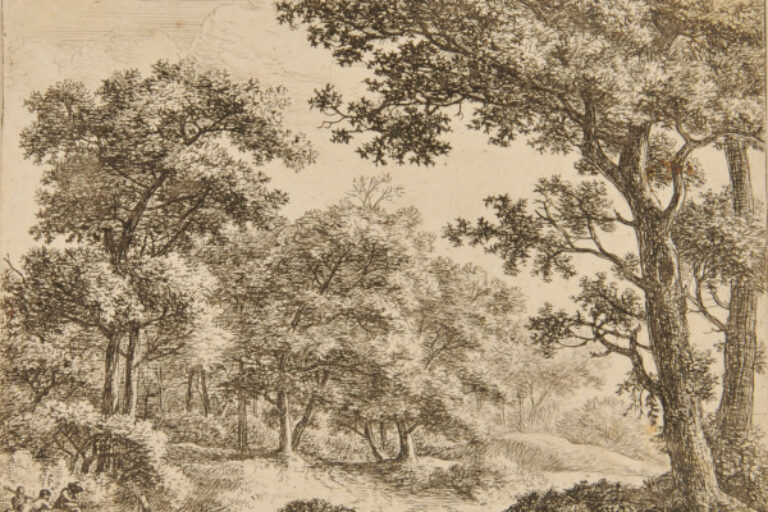 TWO BOYS AND THEIR DOG AT THE WATERSIDE