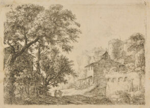 A Gateway Under Trees