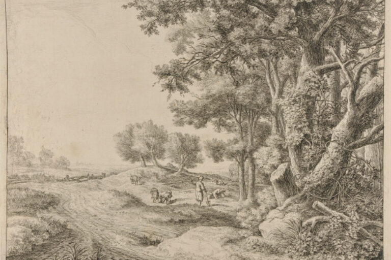 A PEASANT WITH A SHOVEL