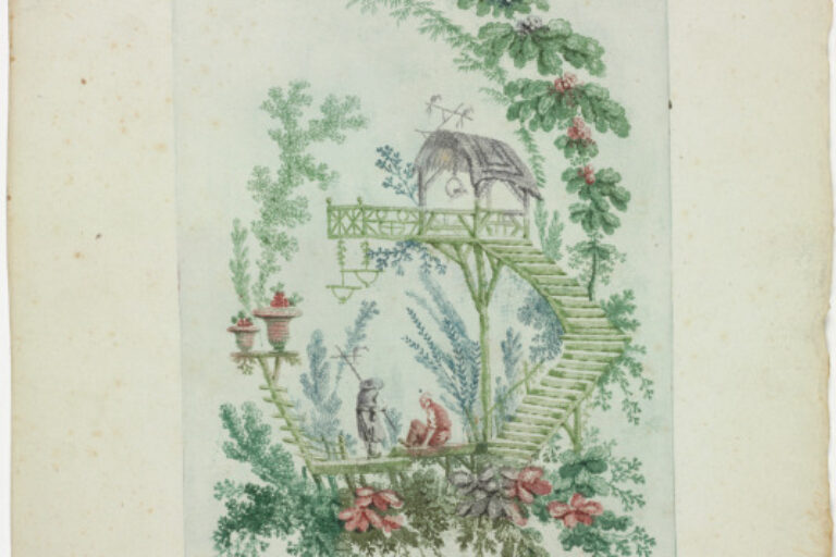 PLATE FROM THE SERIES "NEW SUITE OF NOTEBOOKS OF CHINESE DESIGNS FOR THE USE OF DESIGNERS AND PAINTERS"