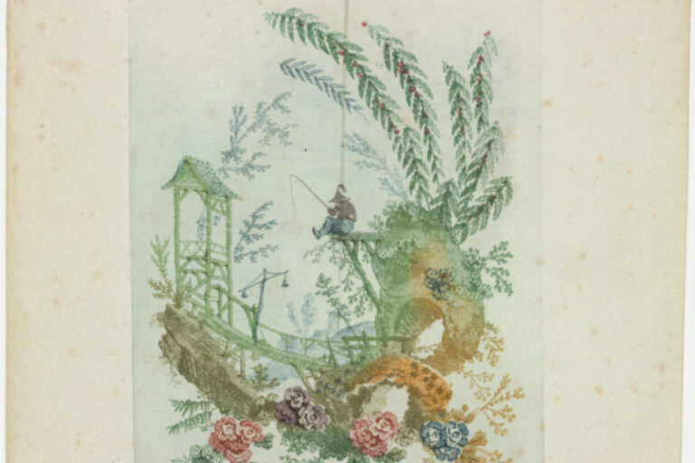 PLATE FROM THE SERIES "NEW SUITE OF NOTEBOOKS OF CHINESE DESIGNS FOR THE USE OF DESIGNERS AND PAINTERS"