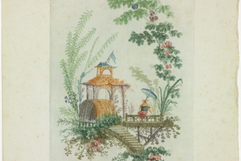 PLATE FROM THE SERIES "NEW SUITE OF NOTEBOOKS OF CHINESE DESIGNS FOR THE USE OF DESIGNERS AND PAINTERS"