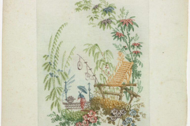PLATE FROM THE SERIES "NEW SUITE OF NOTEBOOKS OF CHINESE DESIGNS FOR THE USE OF DESIGNERS AND PAINTERS"