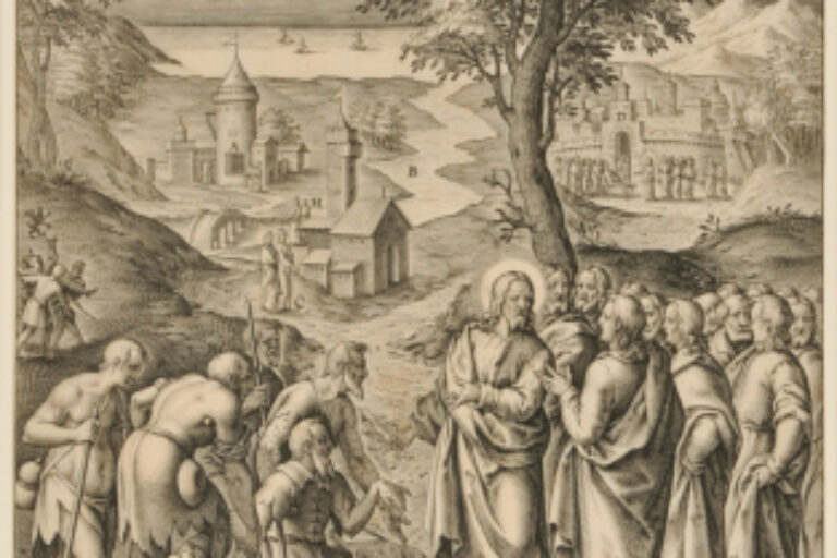 CHRIST ANSWERING THE MESSENGERS OF SAINT JOHN