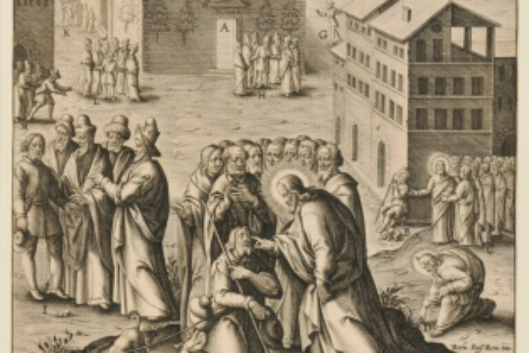 THE HEALING OF THE BLIND