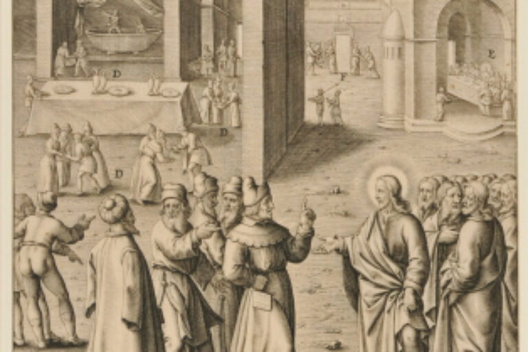 CHRIST TALKING WITH THE PHARISEES