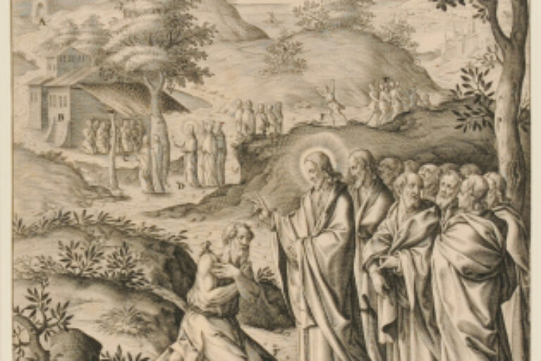 CHRIST HEALING THE LEPER