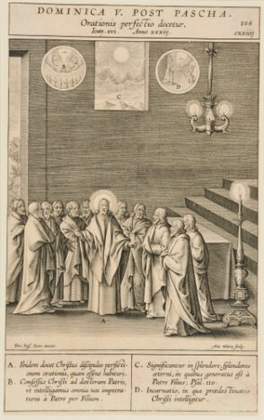 Dominica V post pascha orationis perfectio docetur