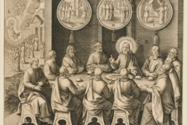CHRIST APPEARING TO THE APOSTLES FOR THE LAST TIME