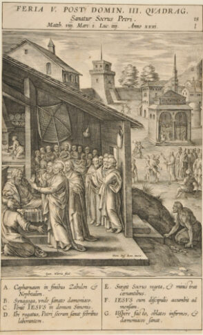 Feria V post domin III qvadrag sanatur soerus petri