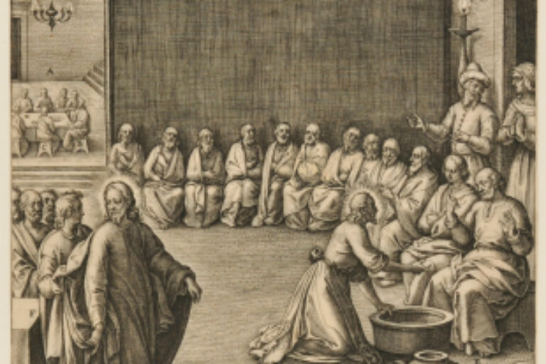 WASHING THE DISCIPLES' FEET