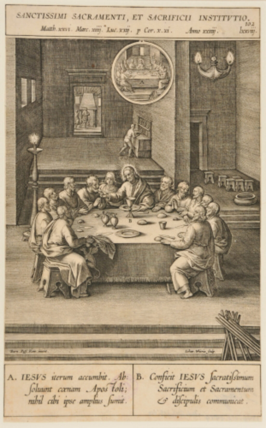 Sanctissimi sacramenti et sacrificii institutio