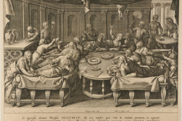 CHRIST AT SUPPER WITH SIMON THE PHARISEE