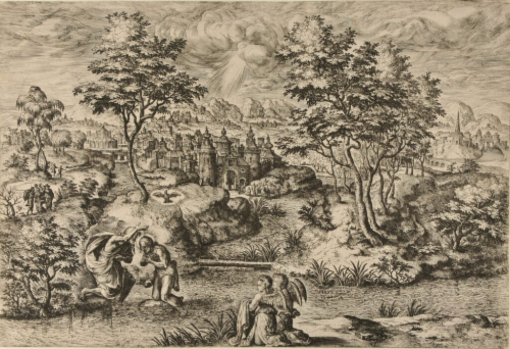 The Baptism of Christ in the River Jordan