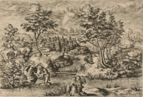 The Baptism of Christ in the River Jordan