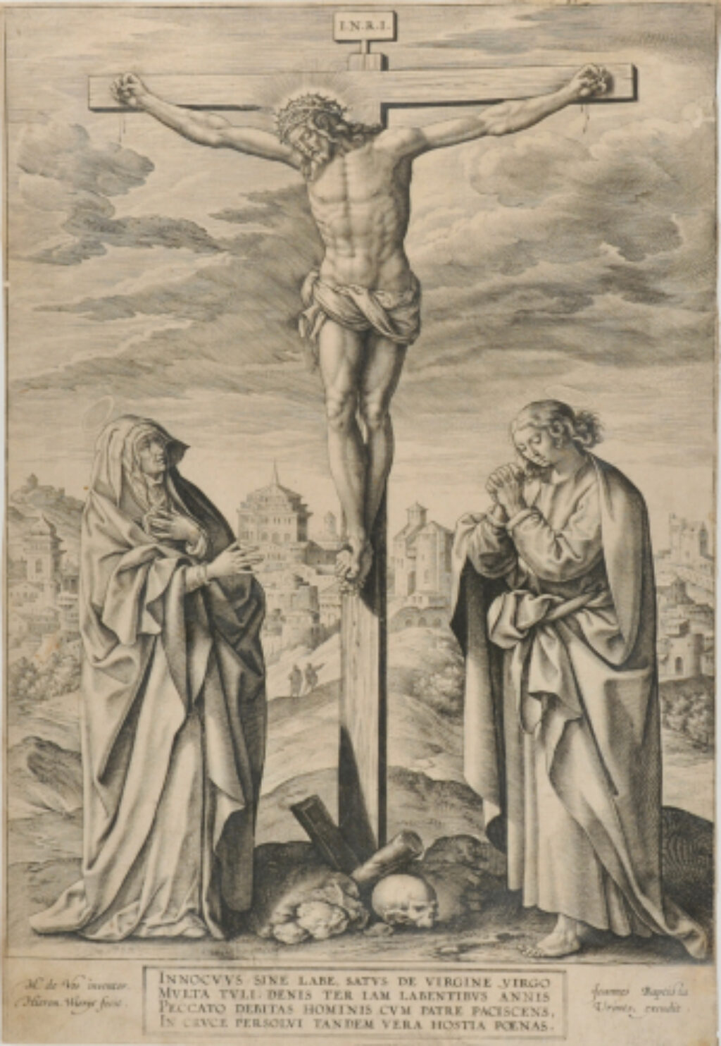 The Crucifixion with the Virgin and Saint John at the Foot of the Cross