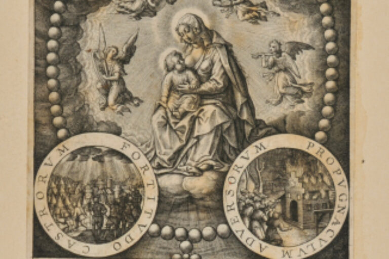 THE VIRGIN SUCKLING THE INFANT CHRIST