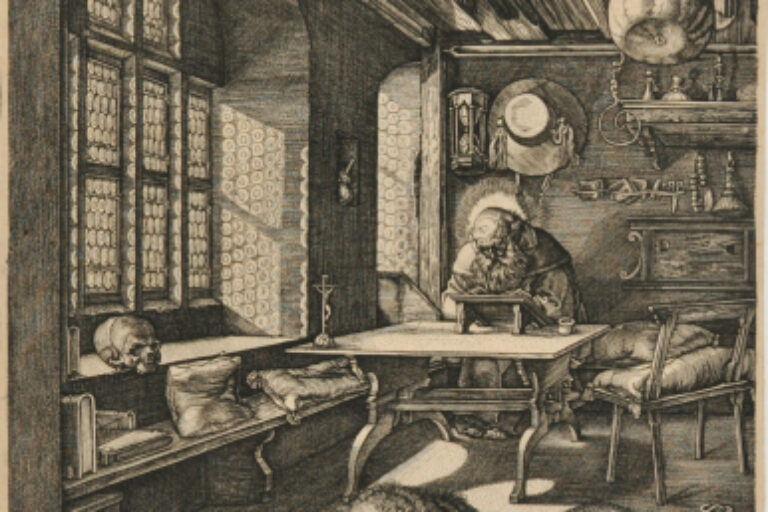 SAINT JEROME IN HIS STUDY