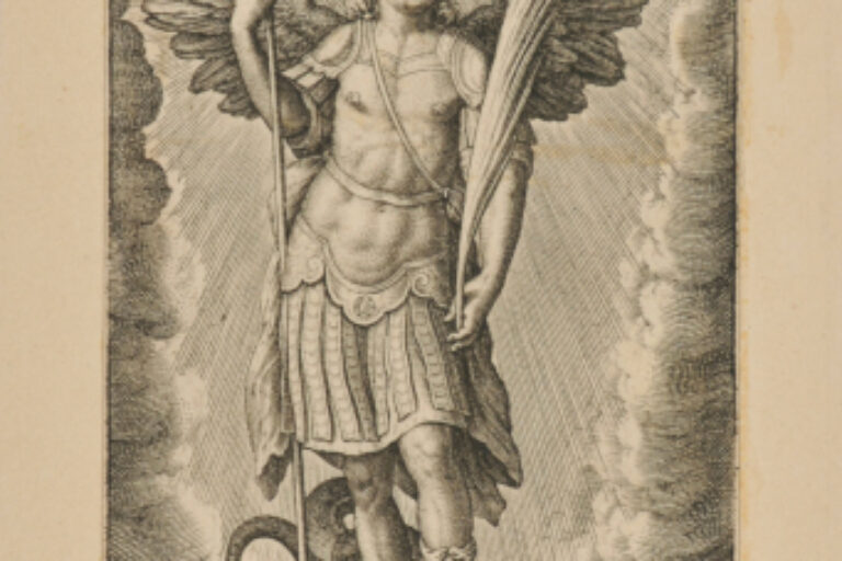 SAINT MICHAEL TRIUMPHING OVER THE DRAGON