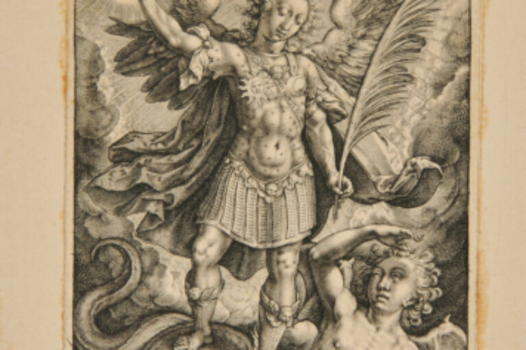 SAINT MICHAEL TRIUMPHING OVER THE DRAGON
