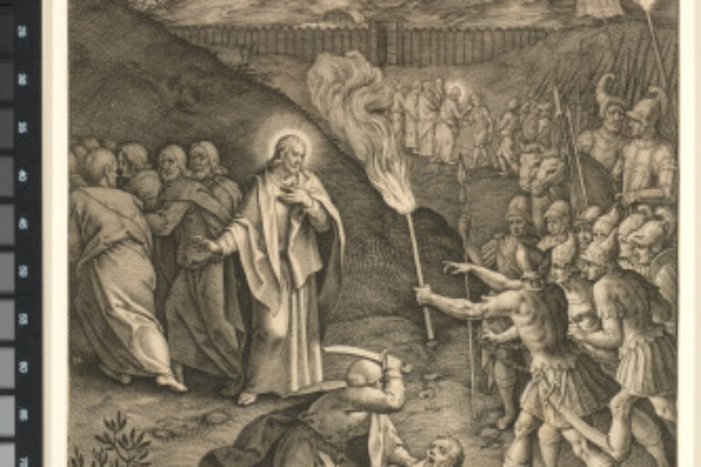 SAINT PETER CUTS MALCHUS'S EAR