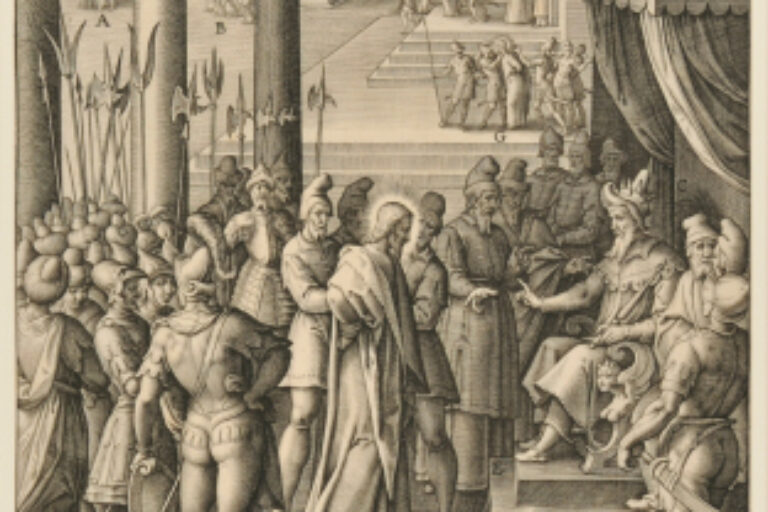 CHRIST BEFORE HEROD