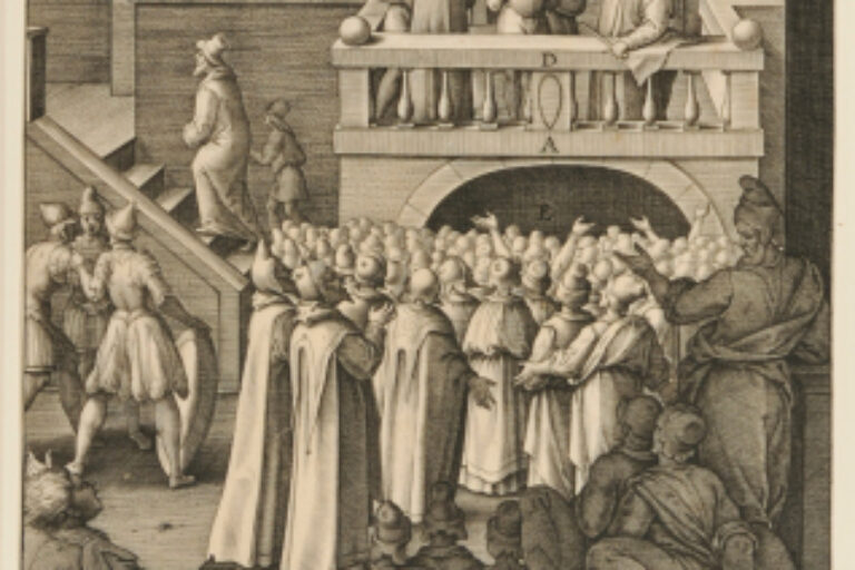 CHRIST AND PILATE BEFORE THE PEOPLE