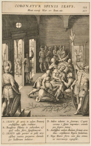 Coronatur spinis iesus