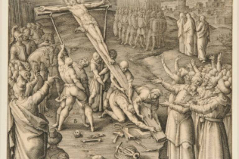 THE RAISING OF THE CROSS