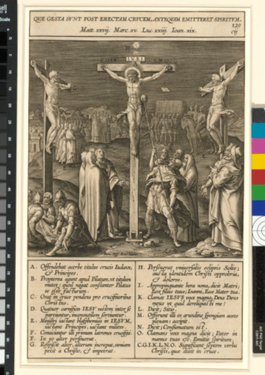 Quae gesta sunt post erectam crucem antequam emitteret spiritum - Image 1