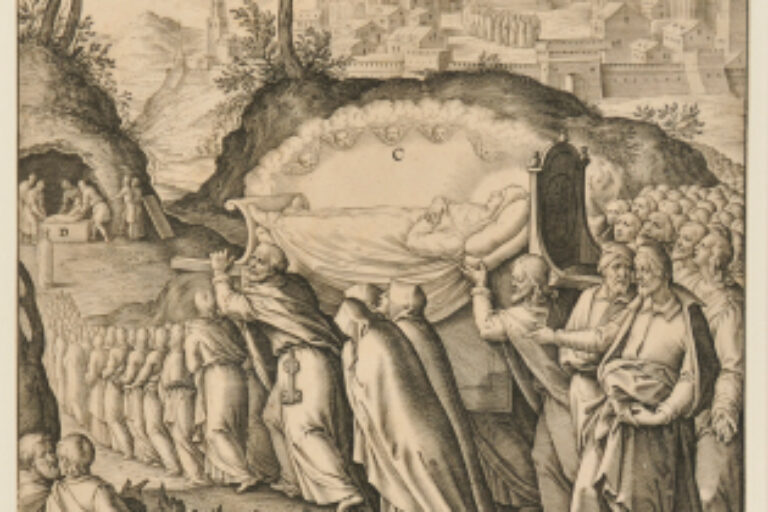 THE BEARING OF THE VIRGIN'S BODY TO THE TOMB