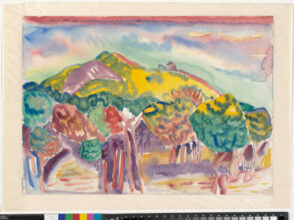 Landscape with Tree