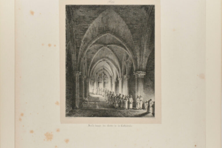 SALLE BASSE DU CLOÎTRE DE LA CATHÉDRALE