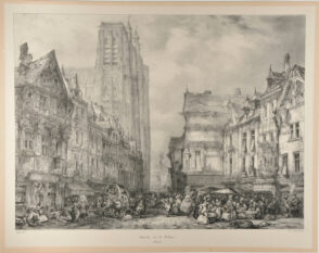 Abbeville, Rue St. Wulfran, Picardie