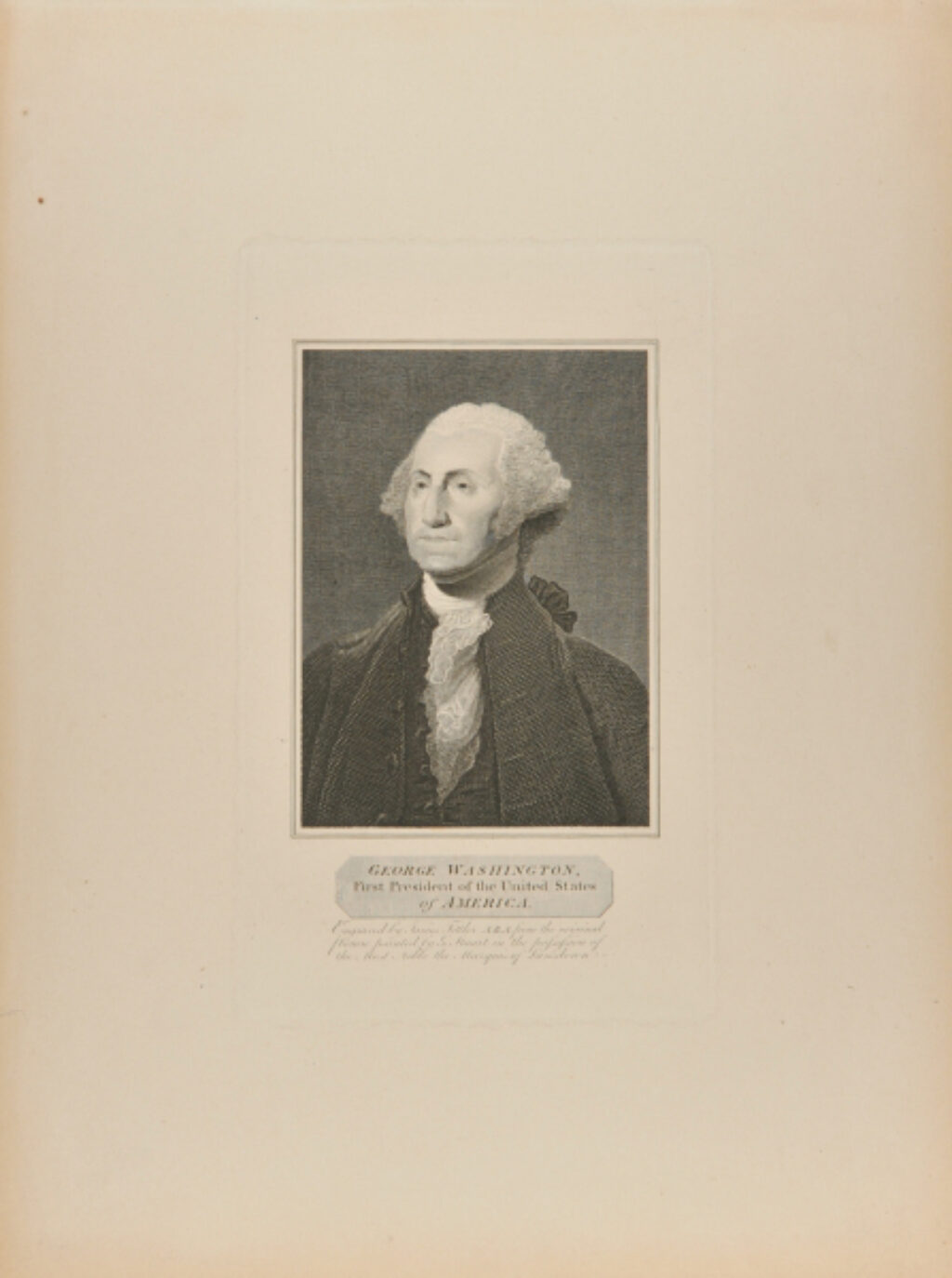 George Washington, First President of the United States of America