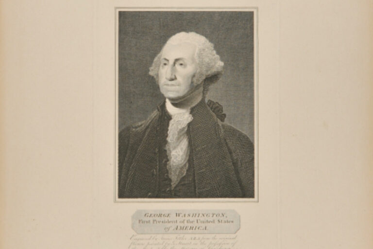 GEORGE WASHINGTON, FIRST PRESIDENT OF THE UNITED STATES OF AMERICA