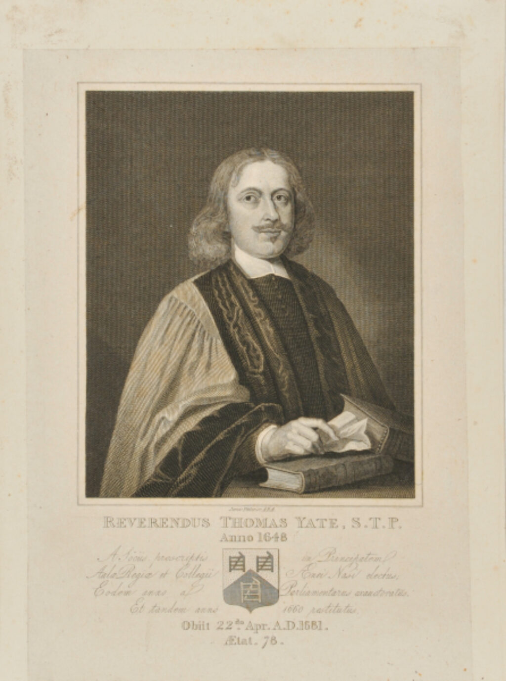 Reverendus Thomas Yate, S.T.P.
