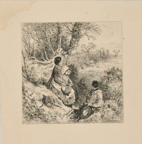 Berry Pickers Resting