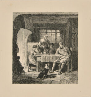 Family at Supper in a Cottage