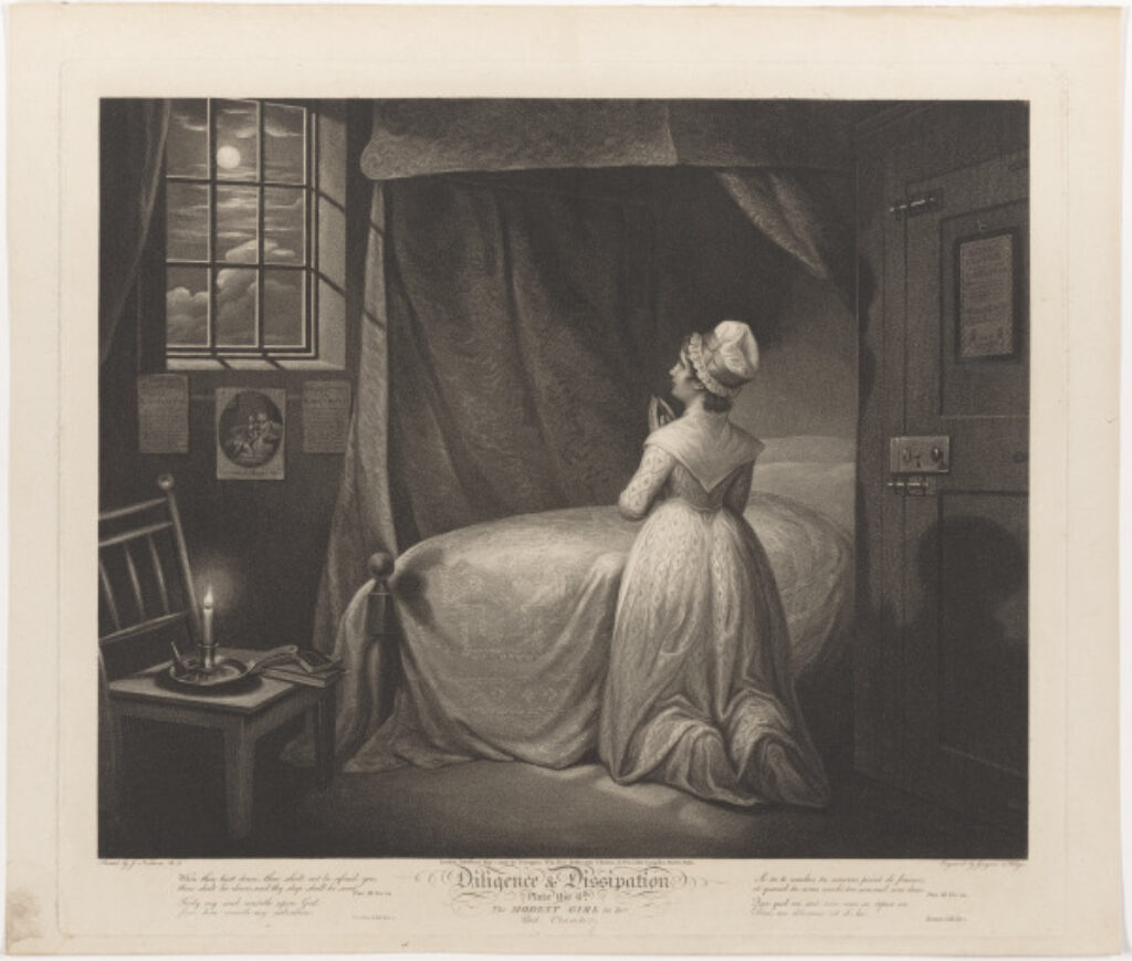 The Modest Girl in Her Bedchamber