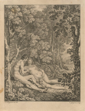 Adam and Eve in Paradise