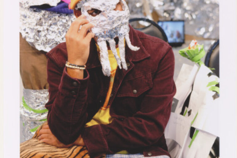 AREAS FOR ACTION, DAY 13: TEENS WITH MASKS GROUP; Q & A CHRIS TALKS BEHIND MASK