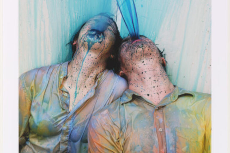 AREAS FOR ACTION, DAY 15: COLOR SPIT DUET; KRISTEN AND DAVIS SPIT BLUE