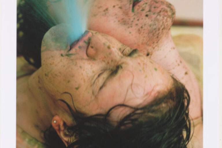 AREAS FOR ACTION, DAY 15: COLOR SPIT DUET; K AND D SPIT BLUE AND GREEN